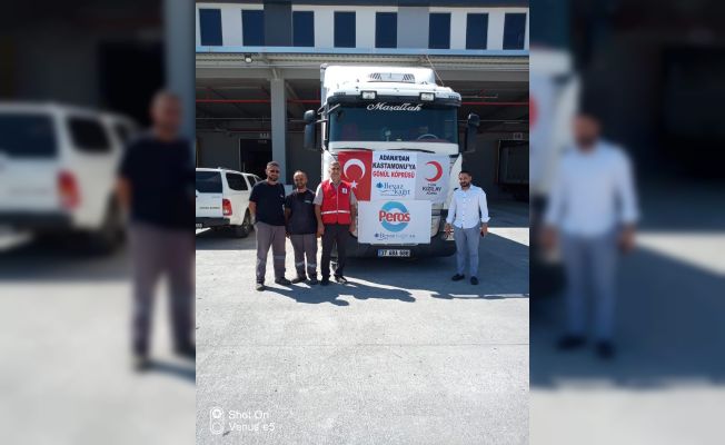 Adana’dan Karadeniz’e gönül köprüsü