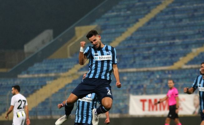 TFF 1. Lig: Adana Demirspor: 3 - Menemenspor: 0 (İlk yarı)