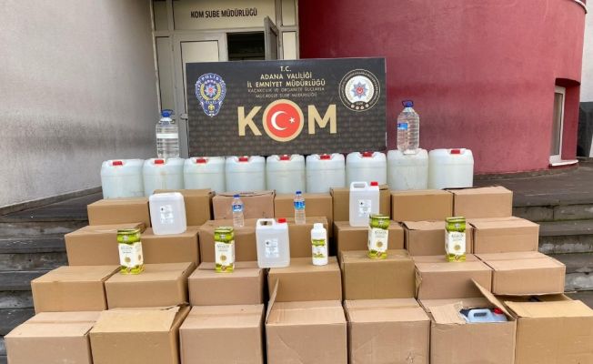 Adana’da kaçakçılık operasyonu