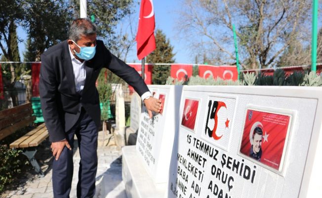 Mezarlara saldıran DEAŞ’lıların yakalanması şehit babasını sevindirdi