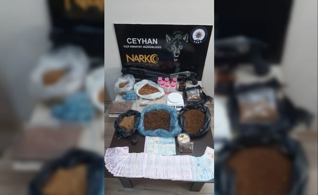 Ceyhan’da uyuşturucu satıcılarına operasyon: 11 gözaltı