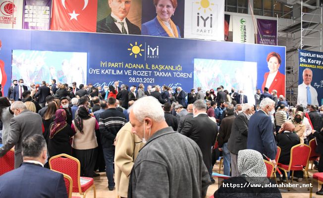 İYİ Parti Adana’da gözdağı verdi