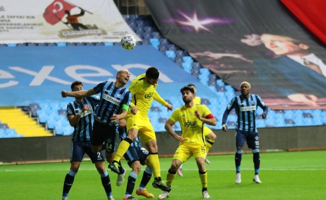 TFF 1. Lig: Adana Demirspor: 1 - İstanbulspor: 0 (İlk yarı sonucu)