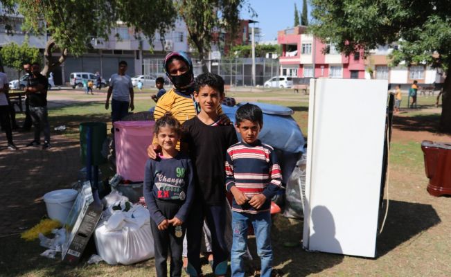 Kirasını ödeyemeyen 4 çocuklu kadın sokağa atıldı