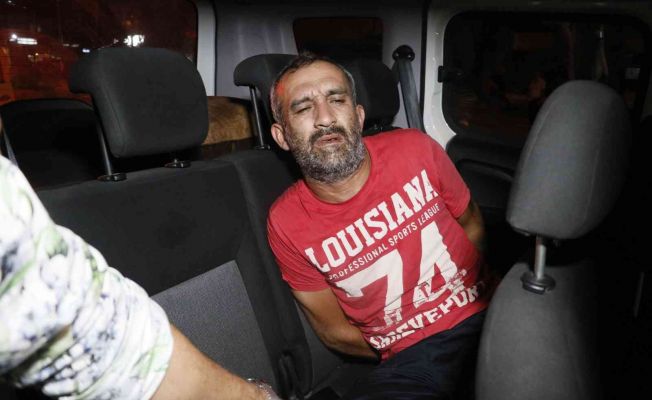 Kaza yapıp yakalandı, ruhsatsız silahla..