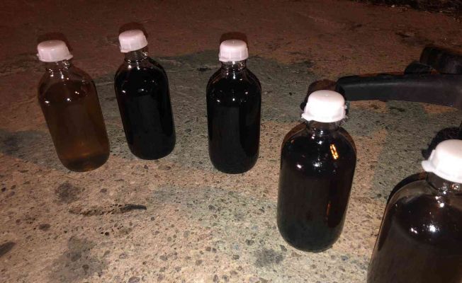 Adana’da bin 300 litre kaçak akaryakıt ele geçirildi