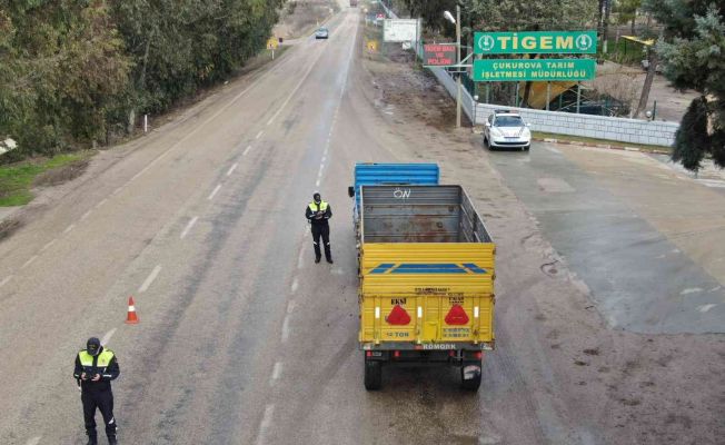 Adana’da 257 araç trafikten men edildi