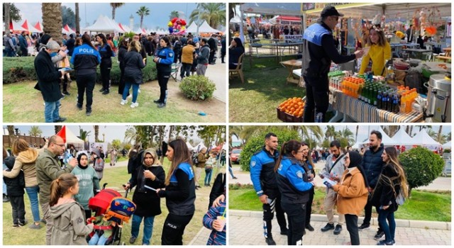 Adana polisi karnavalda vatandaşları suça karşı uyardı