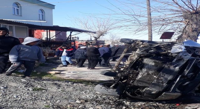 Cami merdivenine çarparak devrildi: 2 yaralı