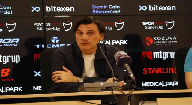 Vincenzo Montella: ”Galibiyet için çok mutluyum”