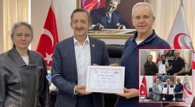 RUBASAM'da 'Teşekkür Belgeleri' takdim edildi