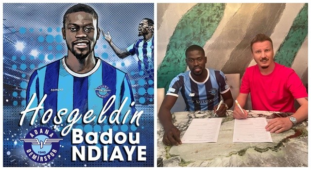 Adana Demirspor Badou Ndiaye’yi kadrosuna kattı