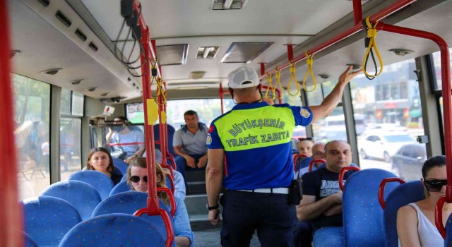 Adana’da sıcaklar arttı... Toplu taşıma araçlarında klima denetimi başladı