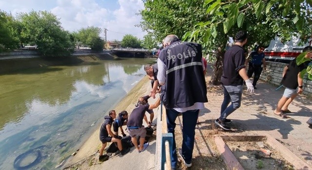 Yeğenini kurtarmak için kanala giren gencin cesedi bulundu