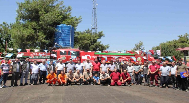 Adana’da orman yangınlarına erken müdahale için tanker dağıtıldı