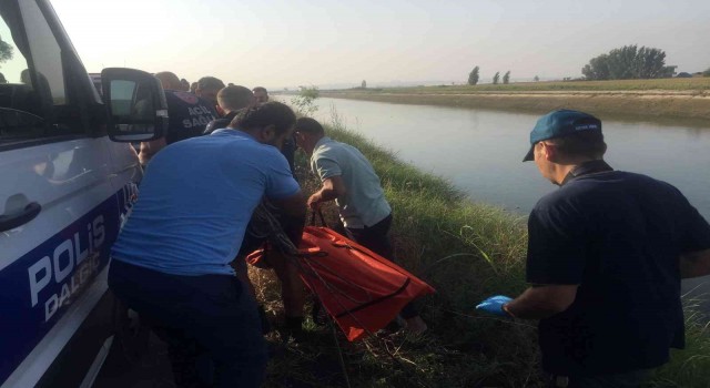 Sulama kanalında kaybolan gencin cesedi bulundu