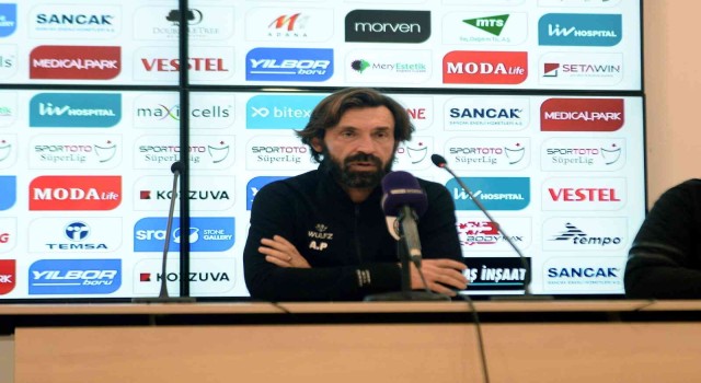 Andrea Pirlo: ”Tek negatif durum, maalesef bu maçtan puan çıkaramamamız oldu”