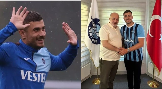 Trabzonspor'dan ayrıldı, Adana Demirspor'a transfer oldu