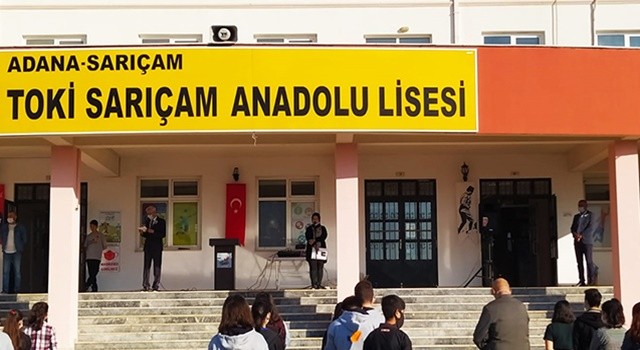 Sarıçam TOKİ Anadolu Lisesi çevreye zarar veriyor 