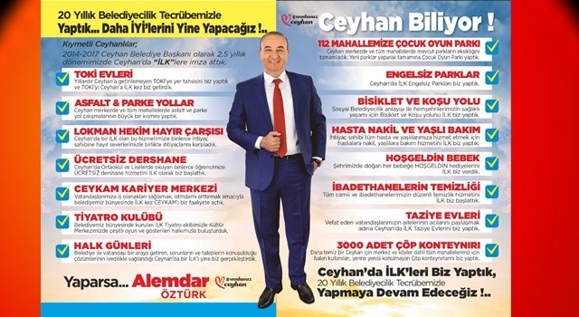 Alemdar Öztürk Geliyor: "20 Yıllık Belediyecilik Tecrübemizle Yaptık... Daha İYİ'lerini Yine Yapacağız"