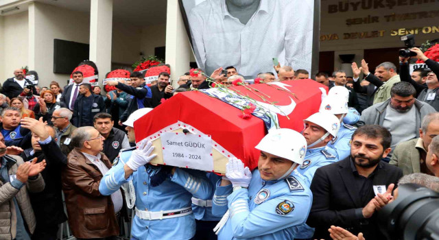 Hain saldırıda ölen Samet Güdük, gözyaşlarıyla son yolculuğuna uğurlandı