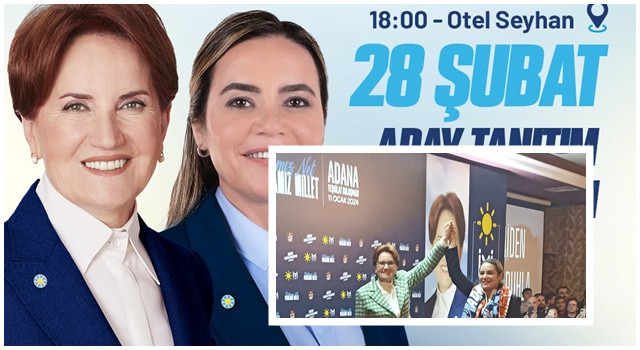 İYİ Parti Aday Tanıtım Buluşması yapılacak