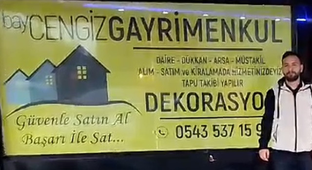 Cengiz Yılmaz (Cengiz Gayrımenkul) Dost ve Müşterilerinin Bayramını kutladı