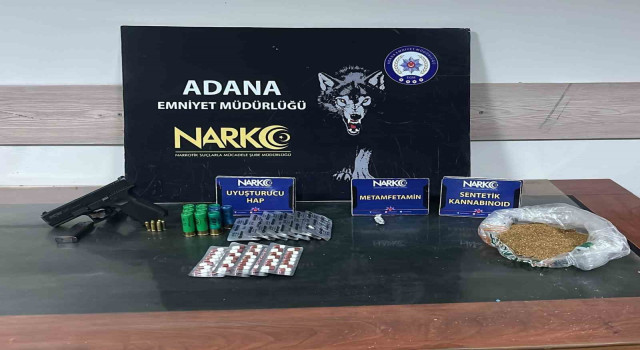 Adana’da narkotik operasyonu