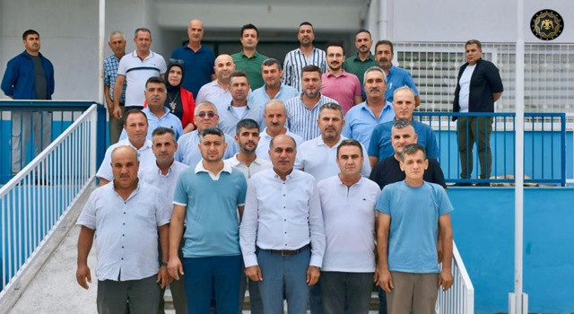 Yumurtalık Belediye Başkanı Erdinç Altıok muhtarlarla buluştu