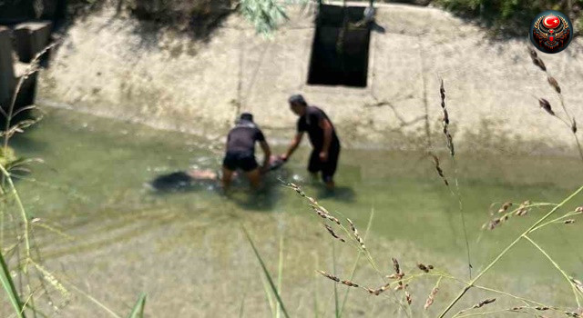 Sulama kanalında erkek cesedi bulundu