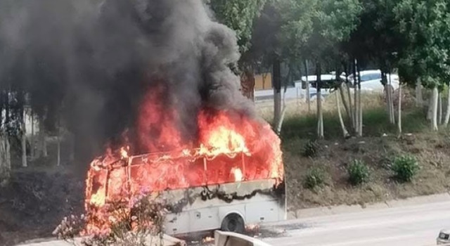 işçiler canlarını zor kurtardı! işte o anlar