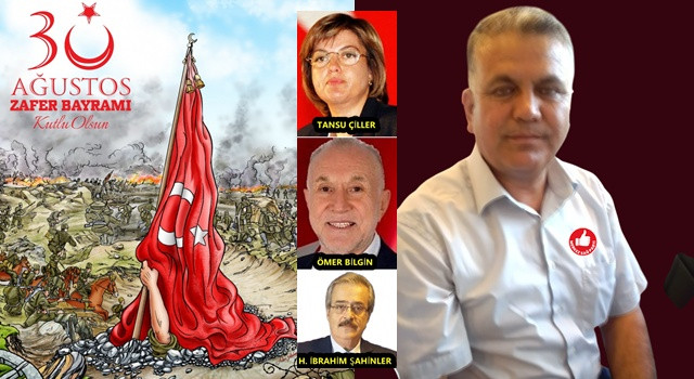 Merkez Sağ Parti Adana İl Başkanı Mahmut Yenel 30 Ağustos Zafer Bayramı münasebeti ile bir mesaj yayımladı.