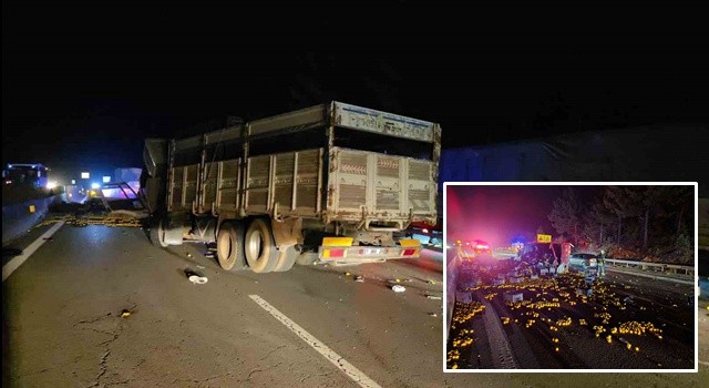 Otoyolda dehşet anları | Çok Sayıda ambulans ve güvenlik ekibi olay yerinde