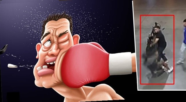 Tek yumrukla nakavt etti! Hastanelik oldu