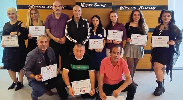 Adana Haber'den Yazarlarına Teşekkür Belgesi