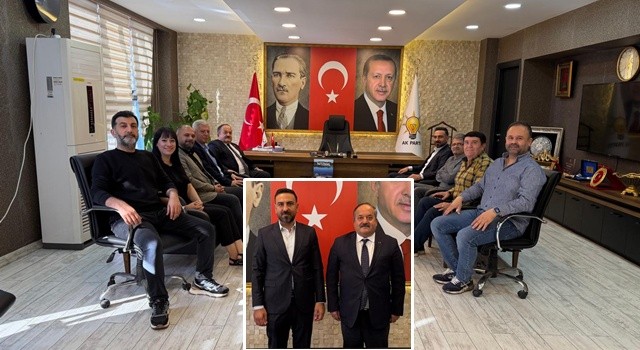 Seyhan Kaymakamı İnci, AK Parti ilçe Başkanlığını ziyaret etti.. Hedef Seyhanlının refahı..