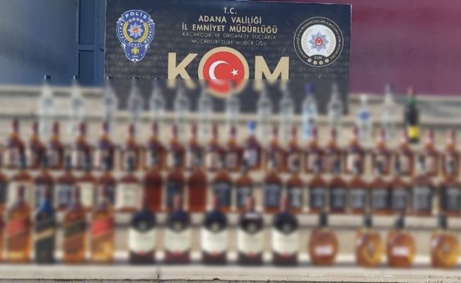 Adana’da kaçakçılık operasyonu