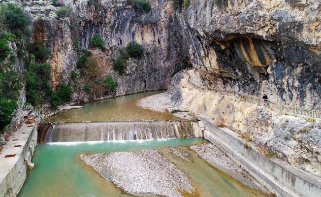 Kapıkaya Kanyonu görsel şölen sunuyor