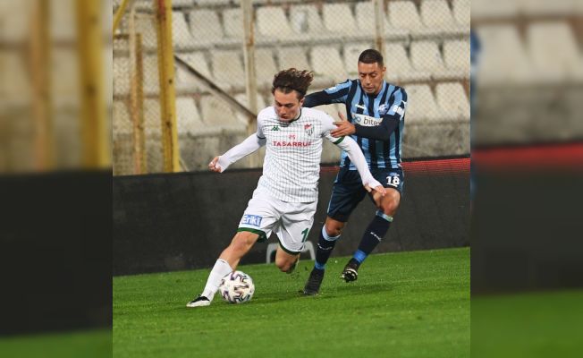 TFF 1. Lig: Adana Demirspor: 0 - Bursaspor: 0 (İlk yarı sonucu)