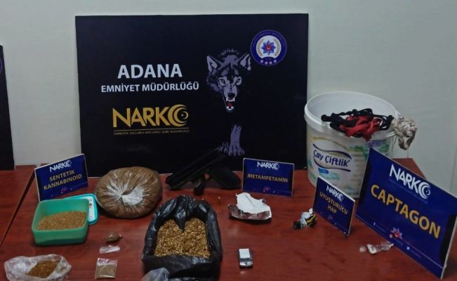 Adana’da uyuşturucu operasyonu