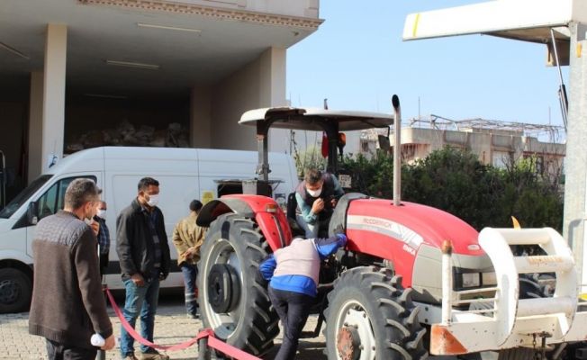 Yüreğirli çiftçilere traktör muayenesi kolaylığı