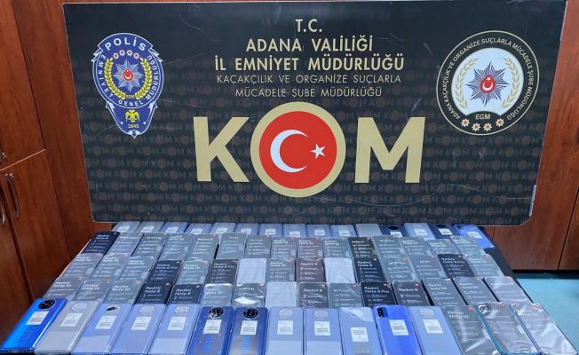 Adana’da kaçakçılık operasyonu