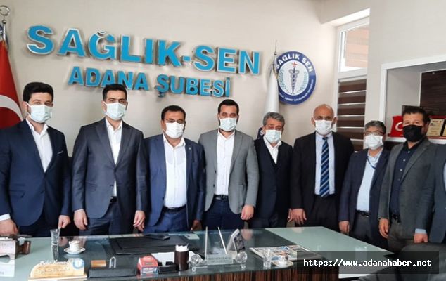 Ak Parti İlçe Başkanları sağlık emekçileri ile buluştu