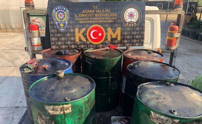 Adana’da kaçakçılık operasyonu