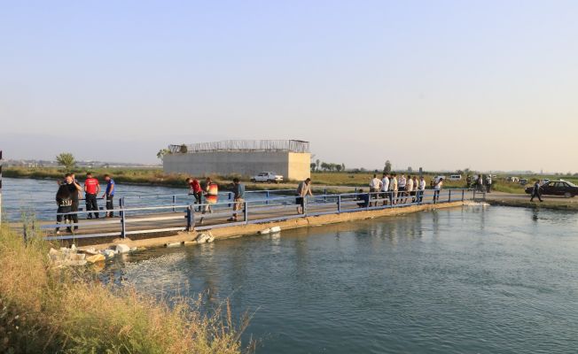 Adana’da sulama kanalına giren çocuk kayboldu