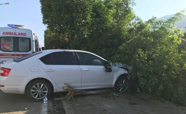 Kozan’da trafik kazası: 1 yaralı