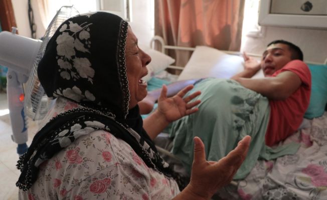 Spor salonunda felç oldu