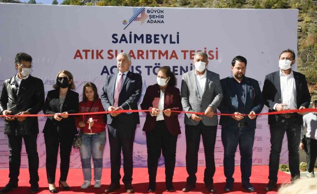 Saimbeyli Atıksu Arıtma Tesisi hizmete girdi