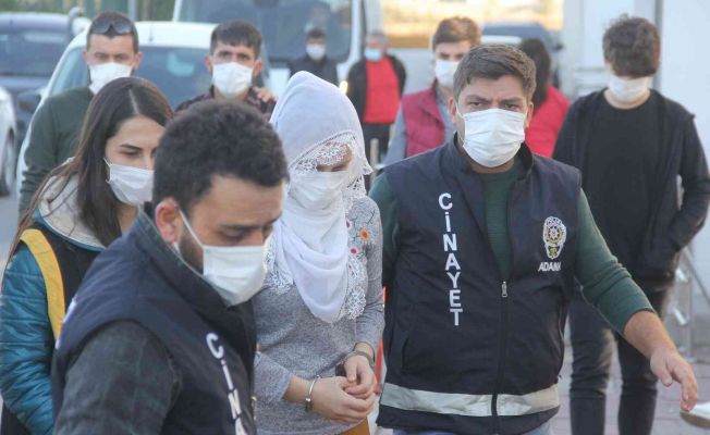 Vahşi cinayetin zanlıları adliyeye sevk edildi