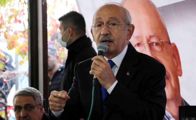 Kılıçdaroğlu kamyoncularla bir araya geldi